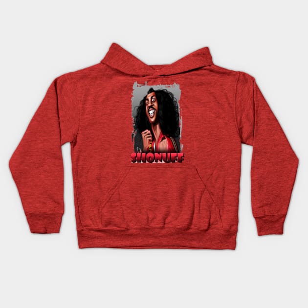 smile sho nuff Kids Hoodie by byonekita